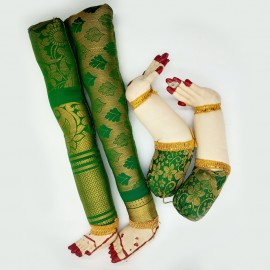 Decorated Hands and Legs (Red Colour)